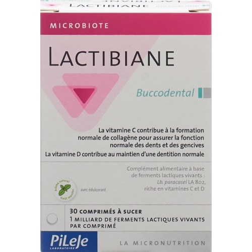 LACTIBIANE teeth and gums Lutschtabl 30 pcs buy online