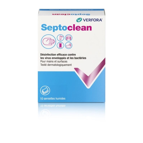 Septo-Clean Desinfektion Feuchttücher 10 Stück buy online