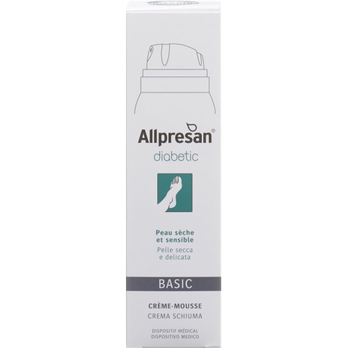 Allpresan Diabetic Schaumcr Basis 5% Urea 125ml buy online