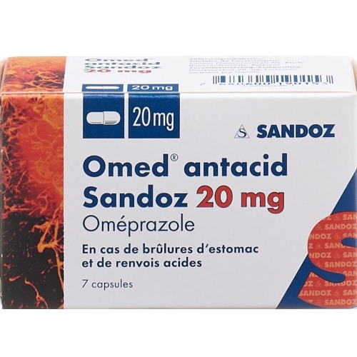 Omed Antacid Sandoz Kapseln 20mg 7 Stück buy online