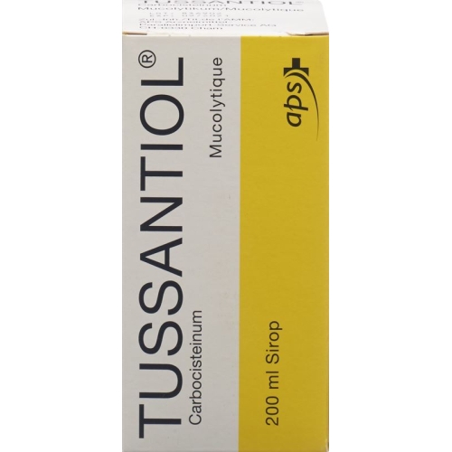 Tussantiol Sirup 750mg/15ml (neu) Flasche 200ml buy online