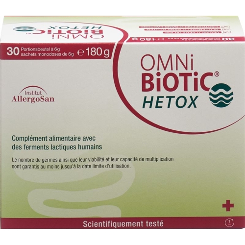 Omni-Biotic Hetox powder 30x 6g buy online