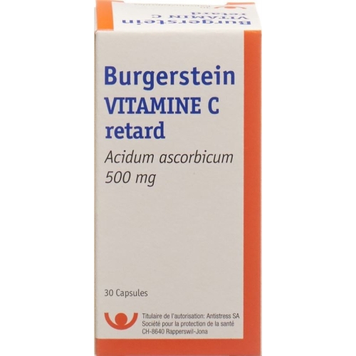 BURGERSTEIN Vitamin C Ret capsules 500 mg buy online