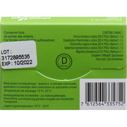 Sn Homeobox 4 Globuli Schachtel 5 Tube 1g buy online