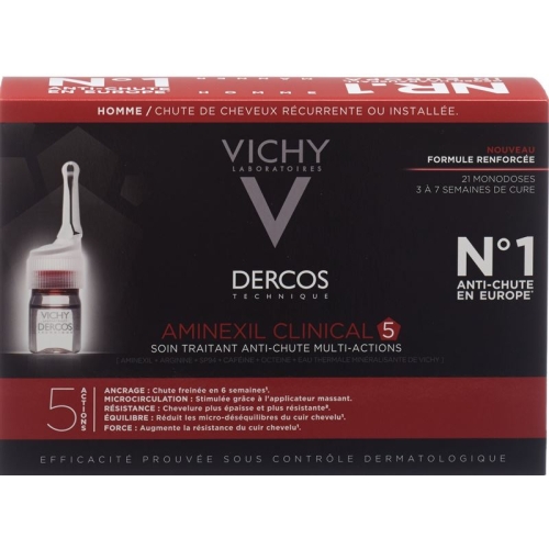 Vichy Dercos Aminexil Clinical 5 Männer 21x 6ml buy online