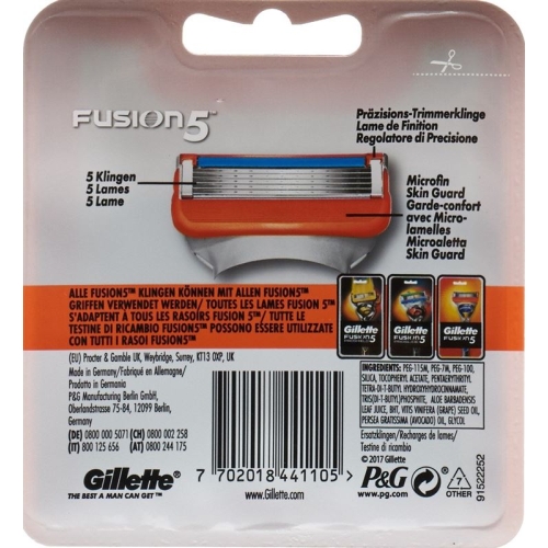 Gillette Fusion Klingen 8 Stück buy online