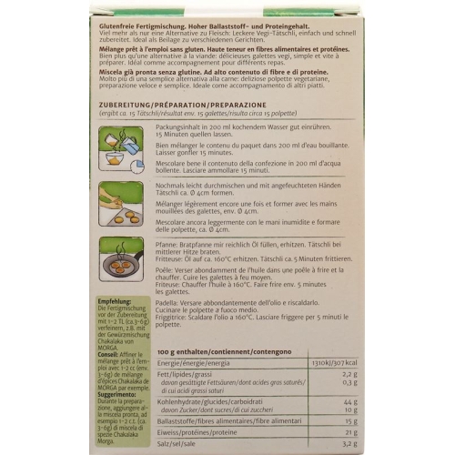 Morga Linsentaetschli Glutenfrei Bio 150g buy online