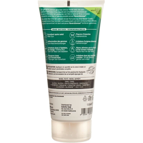 Zuccari Echtes Aloe Gel Tube 150ml buy online