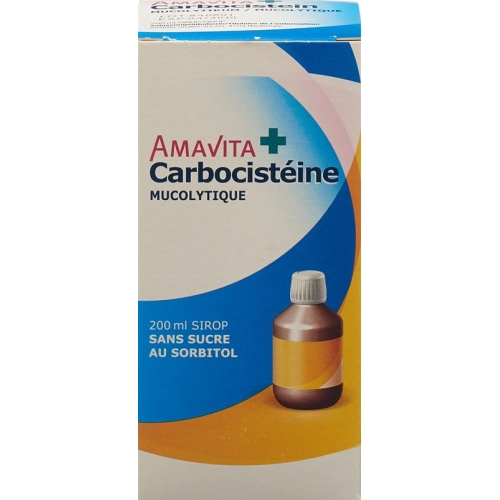 Amavita Carbocistein 750mg/15ml (neu) Flasche 200ml buy online