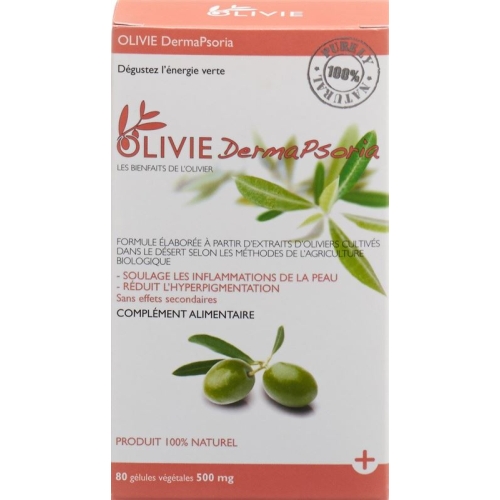 Olivie Dermapsoria 500mg Gelules Vegetale 80 Stück buy online