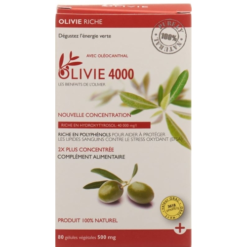 Olivie Force 500mg Gelules Vegetale 80 Stück buy online