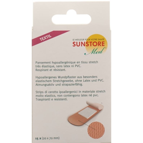 Sunstore Med Textil-Pflaster 15 Stück buy online