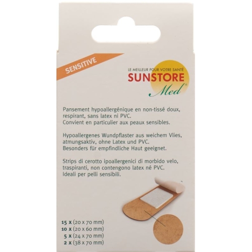 Sunstore Med Pflaster Sensible Haut Ass 32 Stück buy online