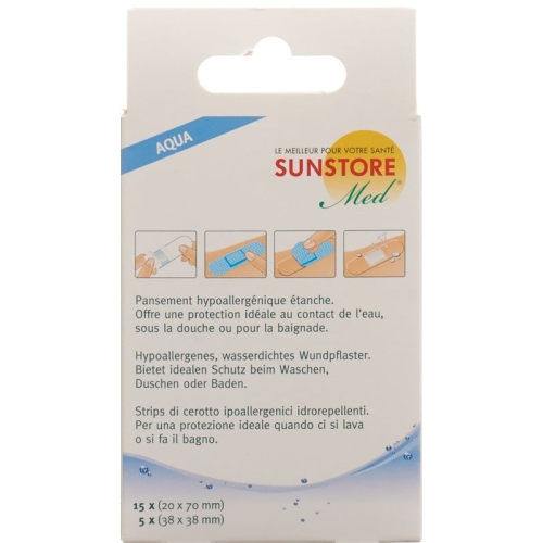 Sunstore Med Wasserdichte Pflaster Ass 20 Stück buy online