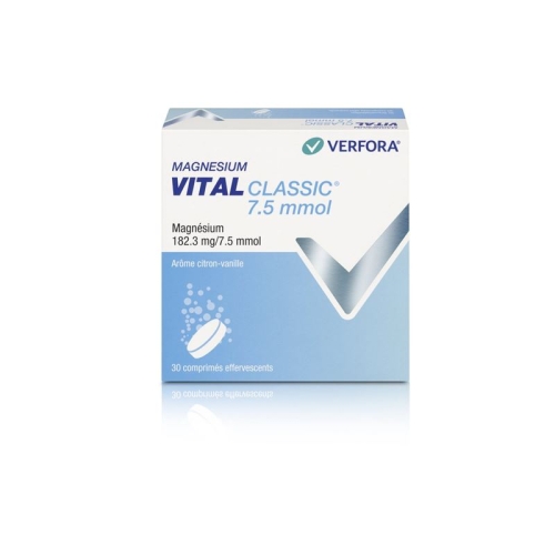 Magnesium Vital Classic Brausetabl 7.5 mmol 30 pcs buy online