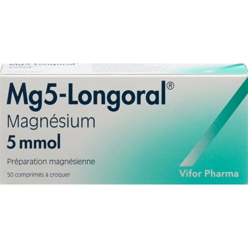 Mg5-longoral Kautabletten 5 Mmol 50 Stück buy online