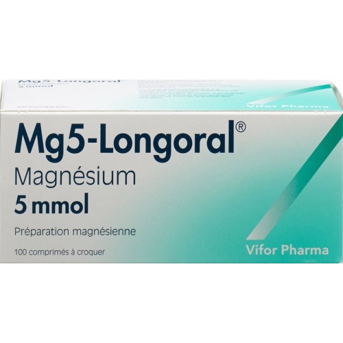 Mg5-longoral Kautabletten 5 Mmol 100 Stück buy online