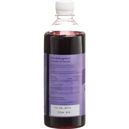 So&so Cassis Konzentrat Bio Flasche 5dl buy online