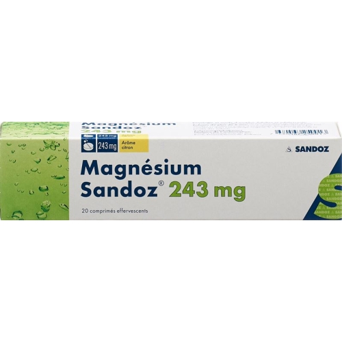 Magnesium Sandoz Brausetabletten 20 Stück buy online