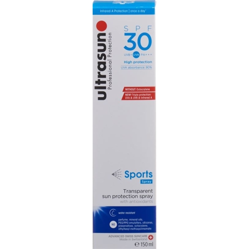 Ultrasun Sport Gel Spray SPF 30 150ml buy online