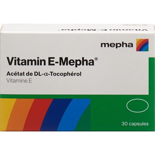 Vitamin E Mepha Kapseln 30 Stück buy online