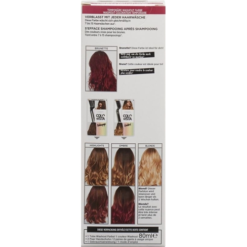 Colovista Wash-Out 11 Burgundyhair Tube 80ml buy online