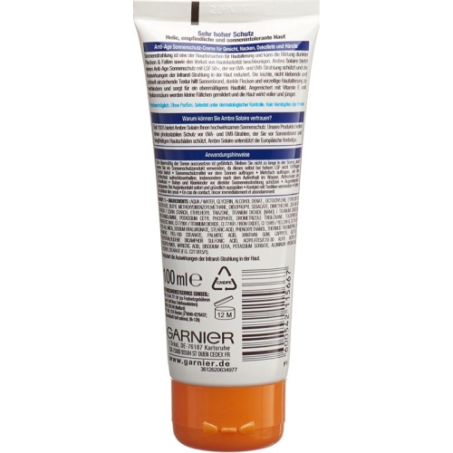 Ambre Solaire Sensitiv Exp Age Prot SPF 50+ 100ml buy online