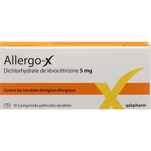 Allergo-x Filmtabletten 5mg 10 Stück buy online