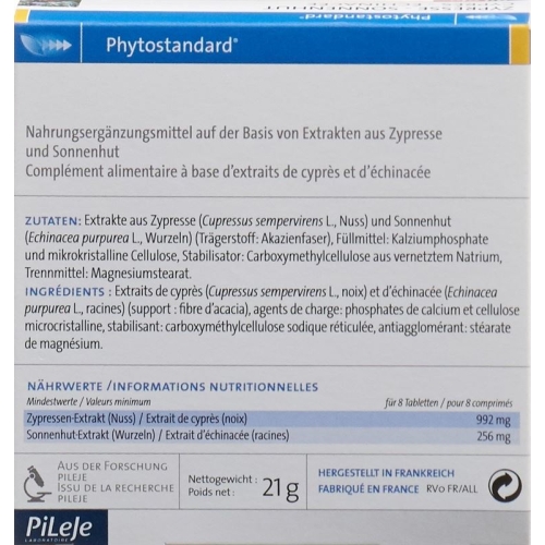 Phytostandard Zypresse-Sonnenhut Tabletten 30 Stück buy online