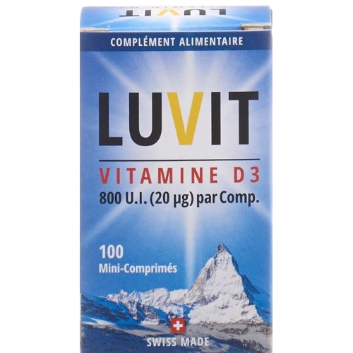 Luvit Vitamin D3 Mini-Tabs Dose 100 Stück buy online