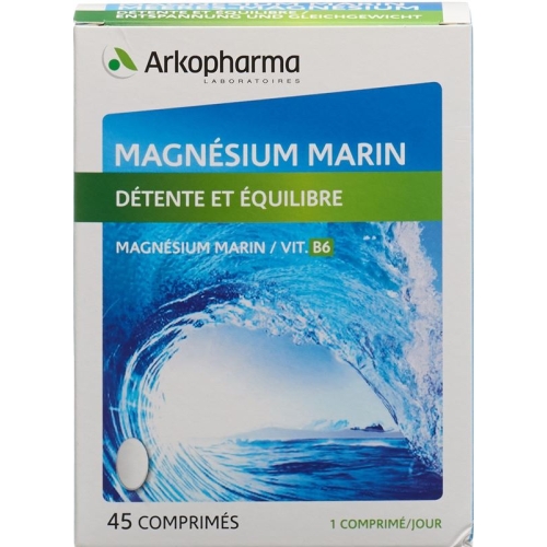 Arkopharma Magnesium Meer Tabletten Dose 45 Stück buy online