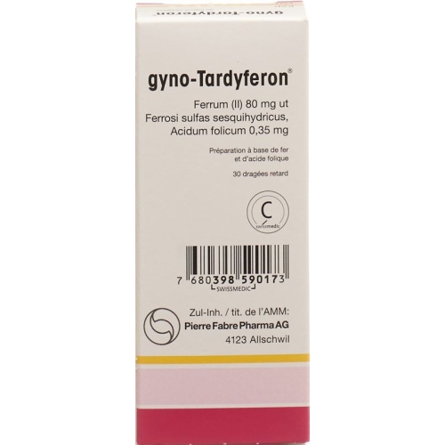 Gyno-tardyferon Retard Tabletten 30 Stück buy online