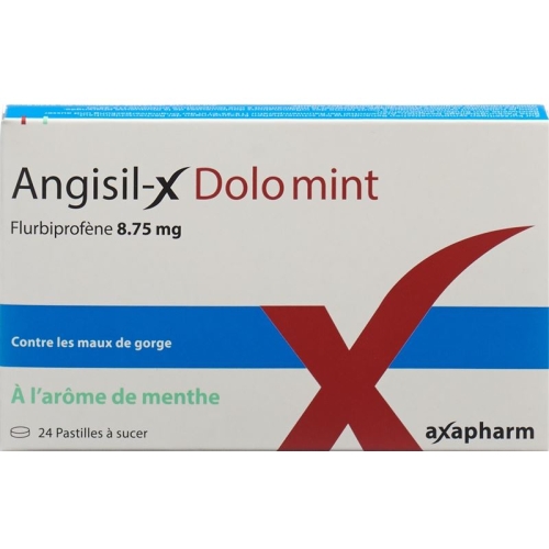 Angisil-x Dolo Lutschtabletten 8.75mg Mint 24 Stück buy online