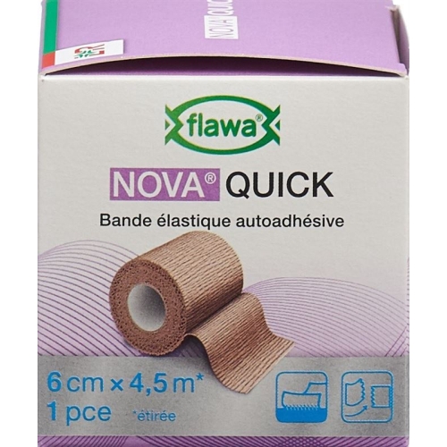 Flawa Nova Quick cohesive rice binding 6cmx4.5m tan buy online