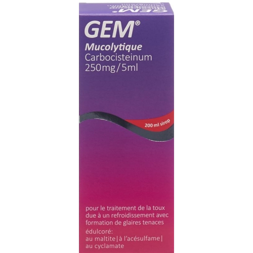 Gem Mucolyticum Sirup Flasche 200ml buy online