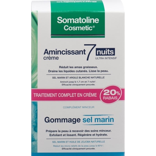 Somatoline 7naechte Creme 250ml +meersalz-peel 350 buy online