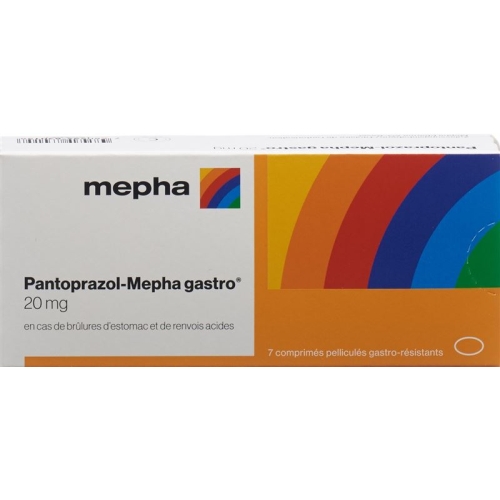 Pantoprazol Mepha Gastro Filmtabletten 20mg 7 Stück buy online