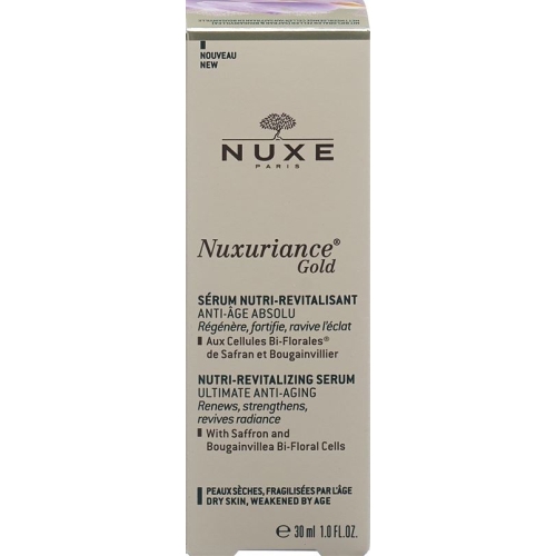 Nuxe Nuxuriance Gold Serum Nutri Revital 30ml buy online