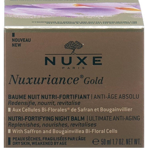 Nuxe Nuxuriance Gold Baume Nuit Nutri Fort 50ml buy online