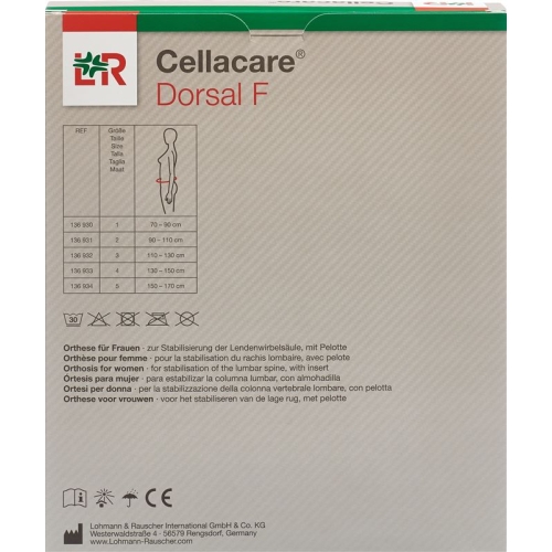 Cellacare Dorsal F Comfort Grösse 1 70-90cm buy online