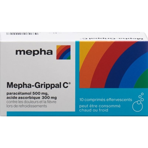 Mepha-grippal C Brausetabletten Beutel 10 Stück buy online