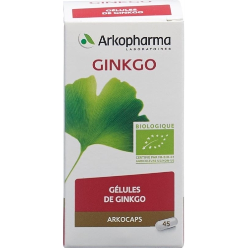 Arkocaps Ginkgo Kapseln Bio Dose 45 Stück buy online