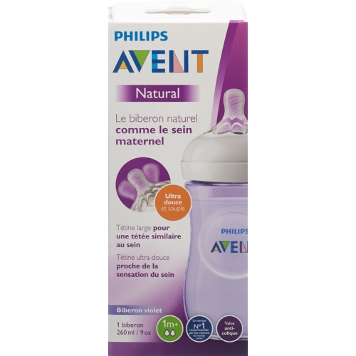 Avent Philips Naturnah Flasche 260ml Lila (neu) buy online