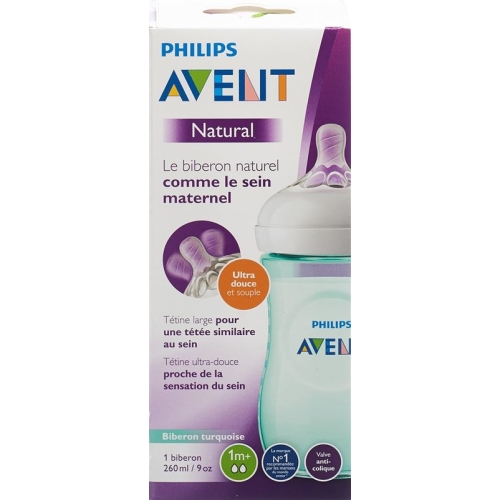 Avent Philips Naturnah bottle 260ml turquoise buy online