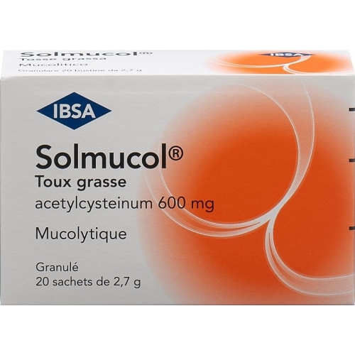 Solmucol Cold Cough Gran 600 mg Btl 20 pcs buy online