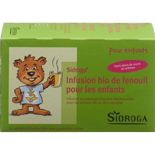 Sidroga organic fennel children 20 pieces buy online