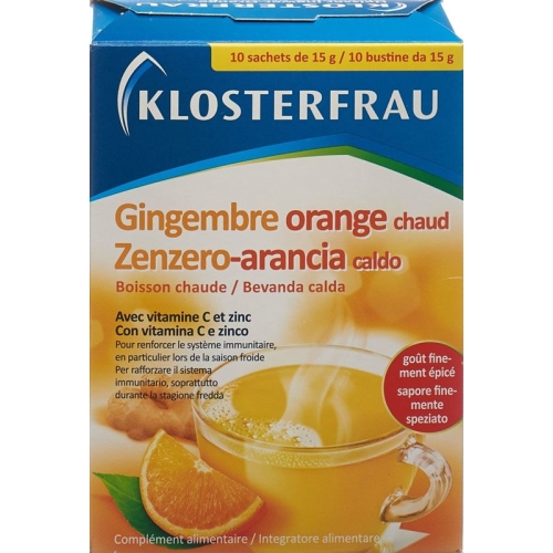 Klosterfrau Heisser Ingwer-Orange 10x 15g buy online