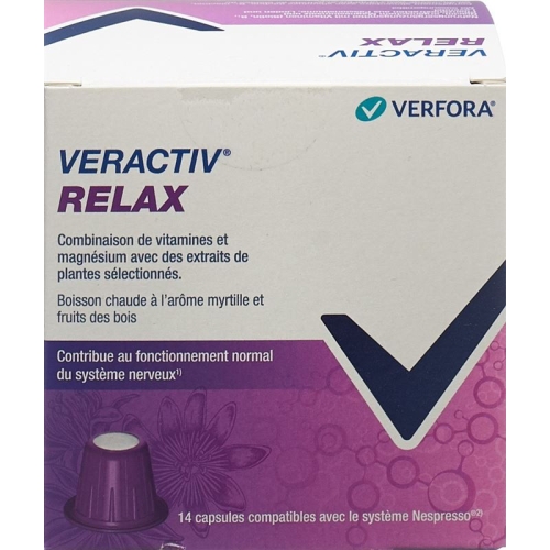 Veractiv Relax Nespresso Capsules 14 Caps buy online