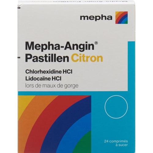 Mepha-angin Pastillen Citron 24 Stück buy online