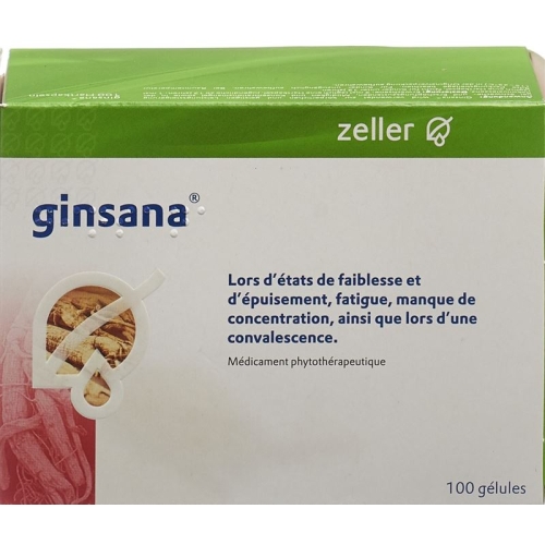 Ginsana hard capsules 100 pcs buy online